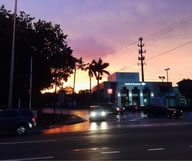 Le quartier ensoleillé de Miami