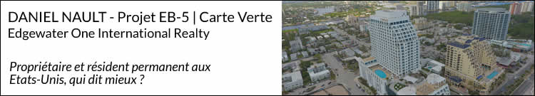 Edgewater One International Realty – Projet carte verte EB-5, Conrad Fort Lauderdale
