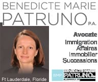 Avocat d'immigration, successions et immobilier à fort lauderdale, Benedicte Marie Patruno