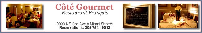 Cote Gourmet - Restaurant Francais