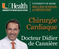 Didier de Canniere. Specialiste du coeur, chirurgie cardiaque, mini invasive, robotique, maladies du coeur.