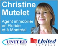 Christine Mutelet est agent immobilier à Boynton Beach et à Montreal et s'occupe des financements