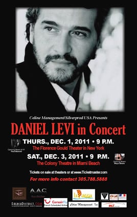 Daniel Levi en concert