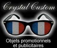 Crystal Customs - objets promotionnels, lunettes imprimees
