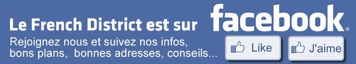 The French District est sur Facebook, rejoignez nous
