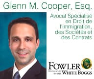Glenn Cooper, Avocat de Floride spécialisé dans le droit d'immigration, des visas, des sociétés et des contrats.