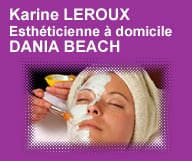 Karine LEROUX - Esthéticienne à domicile