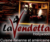 le Vendetta est un restaurant de cuisine italienne et americaine a Hollywood