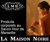 La Maison Noire distribue des produits de soin corporels à base de savon noir