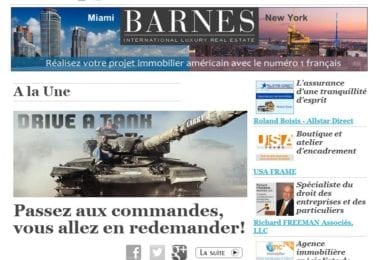 La newsletter French District Floride du Jeudi 1 Mai 2014 - 5 engins que vous ne pensiez jamais piloter