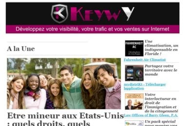 La newsletter French District Floride du Jeudi 10 Septembre 2015 - Etre mineur aux Etats-Unis