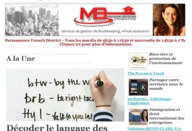 La newsletter French District Floride du Jeudi 12 Février 2015 - DIY