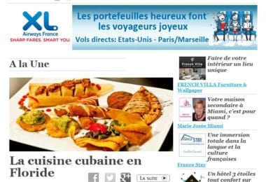 La newsletter French District Floride du Jeudi 14 Août 2014 - L'ete en Floride - Best of numero 7