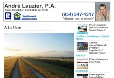 La newsletter French District Floride du Jeudi 14 Novembre 2013 - Au bord de la mer interieure de Floride