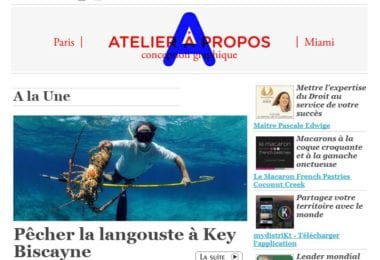 La newsletter French District Floride du Jeudi 18 Juin 2015 - Pecher la langouste a Key Biscayne