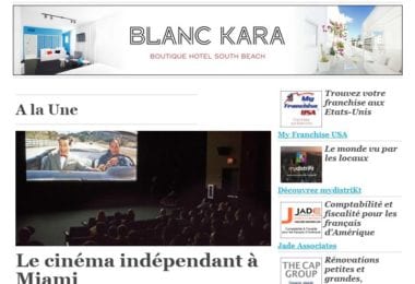 La newsletter French District Floride du Jeudi 19 Janvier 2017 - De grands films à petits budgets