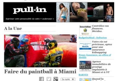 La newsletter French District Floride du Jeudi 19 Juin 2014 - Du paintball a Miami