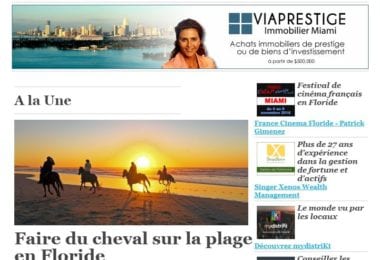 La newsletter French District Floride du Jeudi 20 Octobre 2016 - Les sabots dans l’eau