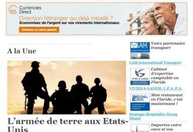 La newsletter French District Floride du Jeudi 21 Décembre 2017 - Ceci nous défendrons