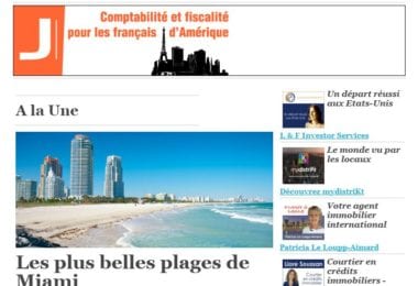 La newsletter French District Floride du Jeudi 24 Novembre 2016 - De l’eau