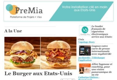 La newsletter French District Floride du Jeudi 3 Décembre 2015 - Le Burger aux Etats-Unis