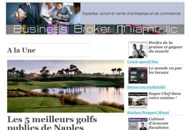 La newsletter French District Floride du Jeudi 31 Mars 2016 - Les meilleurs greens de la Floride