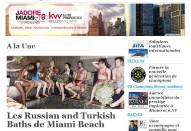 La newsletter French District Floride du Jeudi 4 Septembre 2014 - Des bains qui revigorent