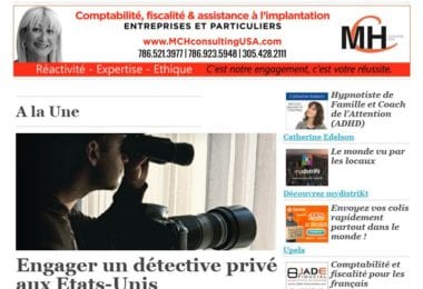 La newsletter French District Floride du Jeudi 6 Avril 2017 - Suivez cette voiture !