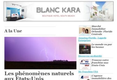 La newsletter French District Floride du Jeudi 9 Mars 2017 - Mère Nature aurait-elle mauvais caractère ?