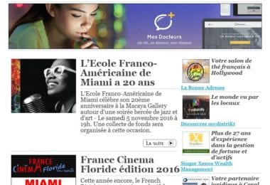 La newsletter French District Floride du Mardi 1 Novembre 2016 - 20 ans deja