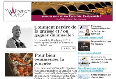 La newsletter French District Floride du Mardi 10 Janvier 2017 - Cette newsletter rend beau