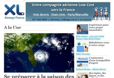 La newsletter French District Floride du Mardi 10 Juin 2014 - Se preparer a la saison des Ouragans