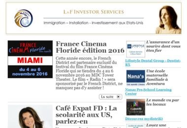 La newsletter French District Floride du Mardi 11 Octobre 2016 - Espece de radin !