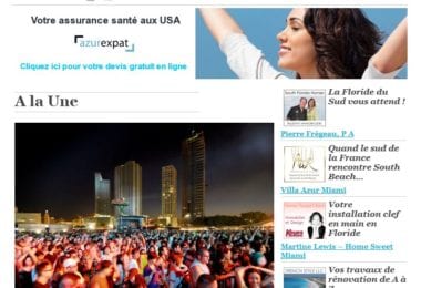 La newsletter French District Floride du Mardi 18 Mars 2014 - WMC - l’evenement electro est a Miami