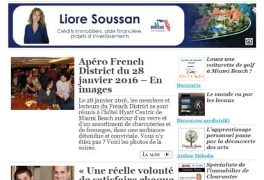 La newsletter French District Floride du Mardi 2 Février 2016 - Etes-vous sur la photo ?