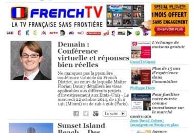 La newsletter French District Floride du Mardi 21 Octobre 2014 - Networking et Bonnes Adresses en Floride