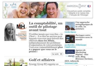 La newsletter French District Floride du Mardi 23 Juin 2015 - Networking et Bonnes Adresses en Floride