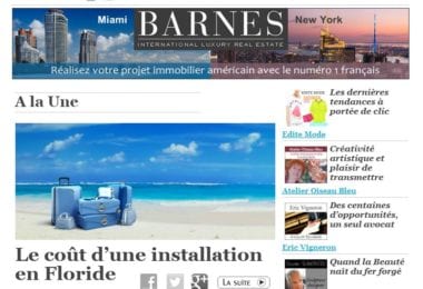 La newsletter French District Floride du Mardi 24 Juin 2014 - S'installer en Floride