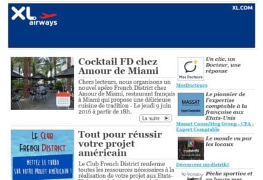 La newsletter French District Floride du Mardi 24 Mai 2016 - L'amour de Miami en une soiree