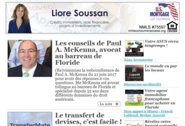 La newsletter French District Floride du Mardi 27 Juin 2017 - La Floride est-elle dangereuse ?