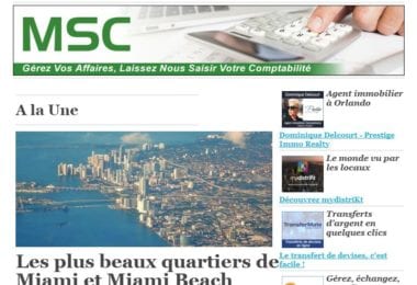 La newsletter French District Floride du Mardi 29 Août 2017 - Entrepreneur au soleil