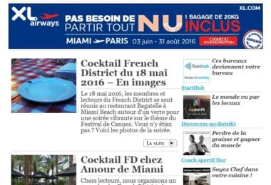 La newsletter French District Floride du Mardi 31 Mai 2016 - Etes-vous sur la photo ?