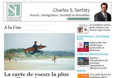 La newsletter French District Floride du Mardi 7 Janvier 2014 - Une carte de voeux tres bondissante