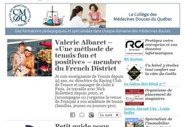 La newsletter French District Floride du Mardi 9 Décembre 2014 - Networking et Bonnes Adresses en Floride