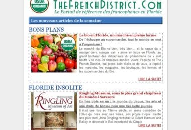 La newsletter French District Floride du Mardi 9 Mars 2010 - The French District - La newsletter - Mardi 9 Mars 2010