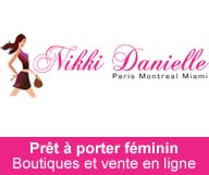 Nikki Danielle boutique de pret a porter feminin. En ligne et a Bal Harbour à Miami