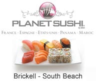 Planet Sushi Miami - 2 restaurants euro-japonais a South Beach et a Brickell.