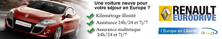 Renault Eurodrive Véhicules Neufs pour votre sejour en Europe