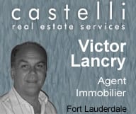 Victor Lancry est agent immobilier dans la region de Fort Lauderdale