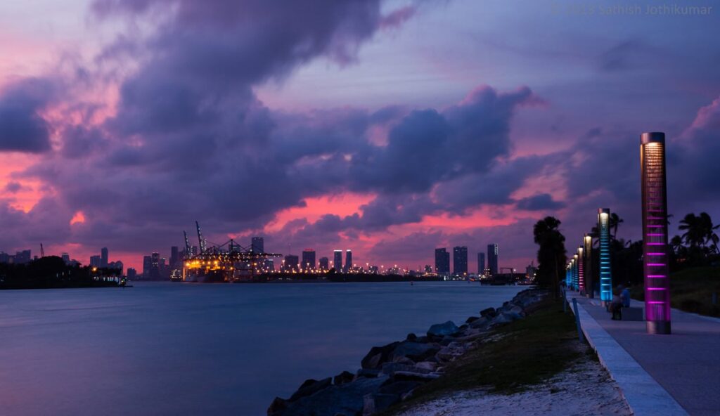 coucher-soleil-floride-miami-beach
